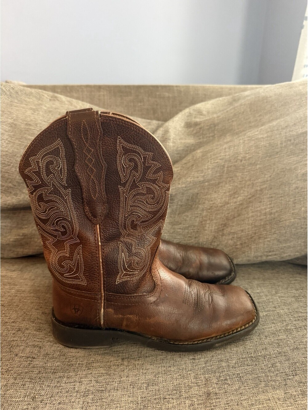 Ariat Delilah StretchFit Womens Western Boots Spiced Cider Brown Size 6.5